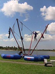 Bungee Trampoline 4 Station Rentals