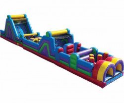 70ft Long Xtreme Obstacle Course Rentals