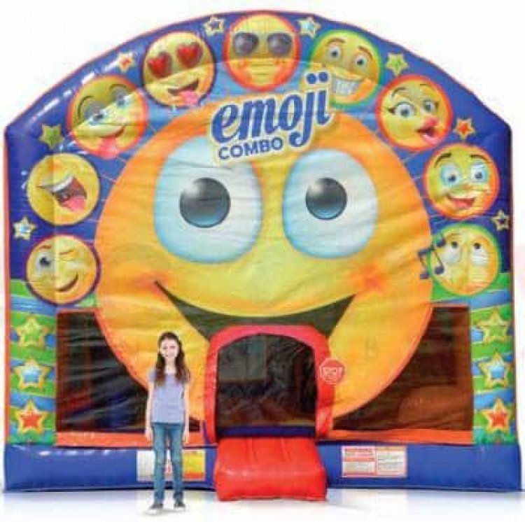 Emoji 5 in 1 Combo Inflatable Rentals