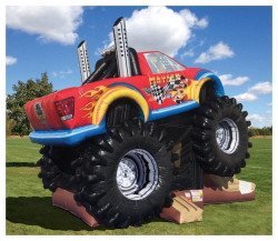 Monster Truck Combo Inflatable Rentals