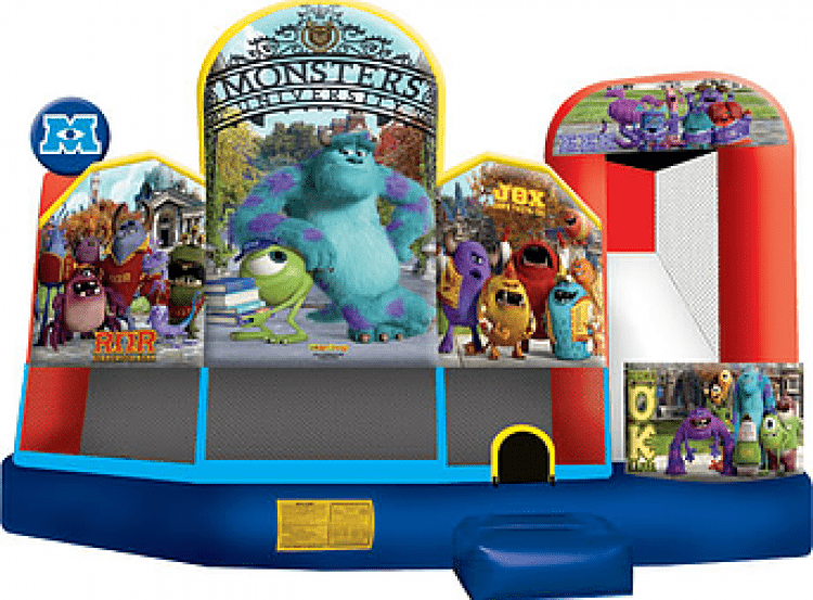 Monsters University 5 in 1 Combo Inflatable Rentals