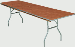 8ft Banquet tables