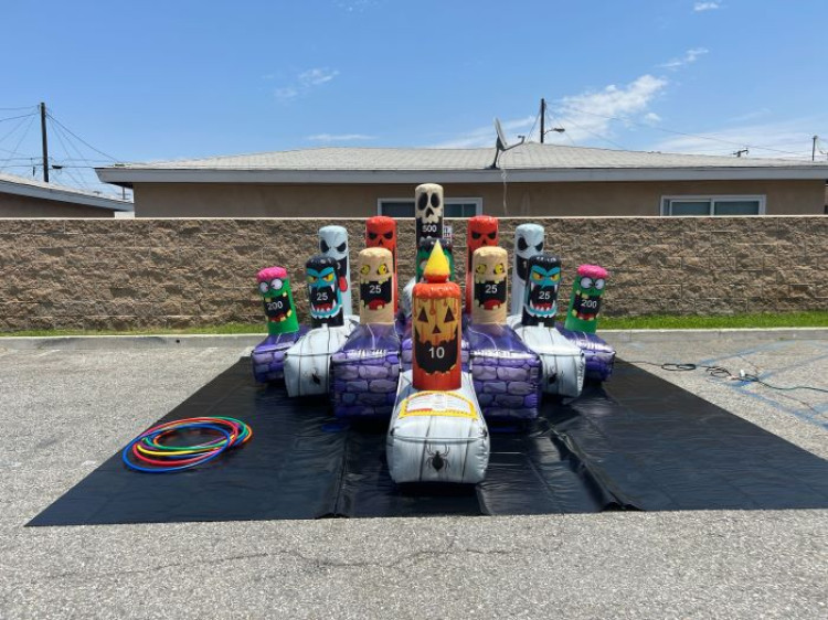 Haunted Hula Toss Inflatable
