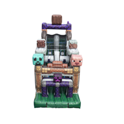 47ft Long Pixelated Dry Obstacle Course